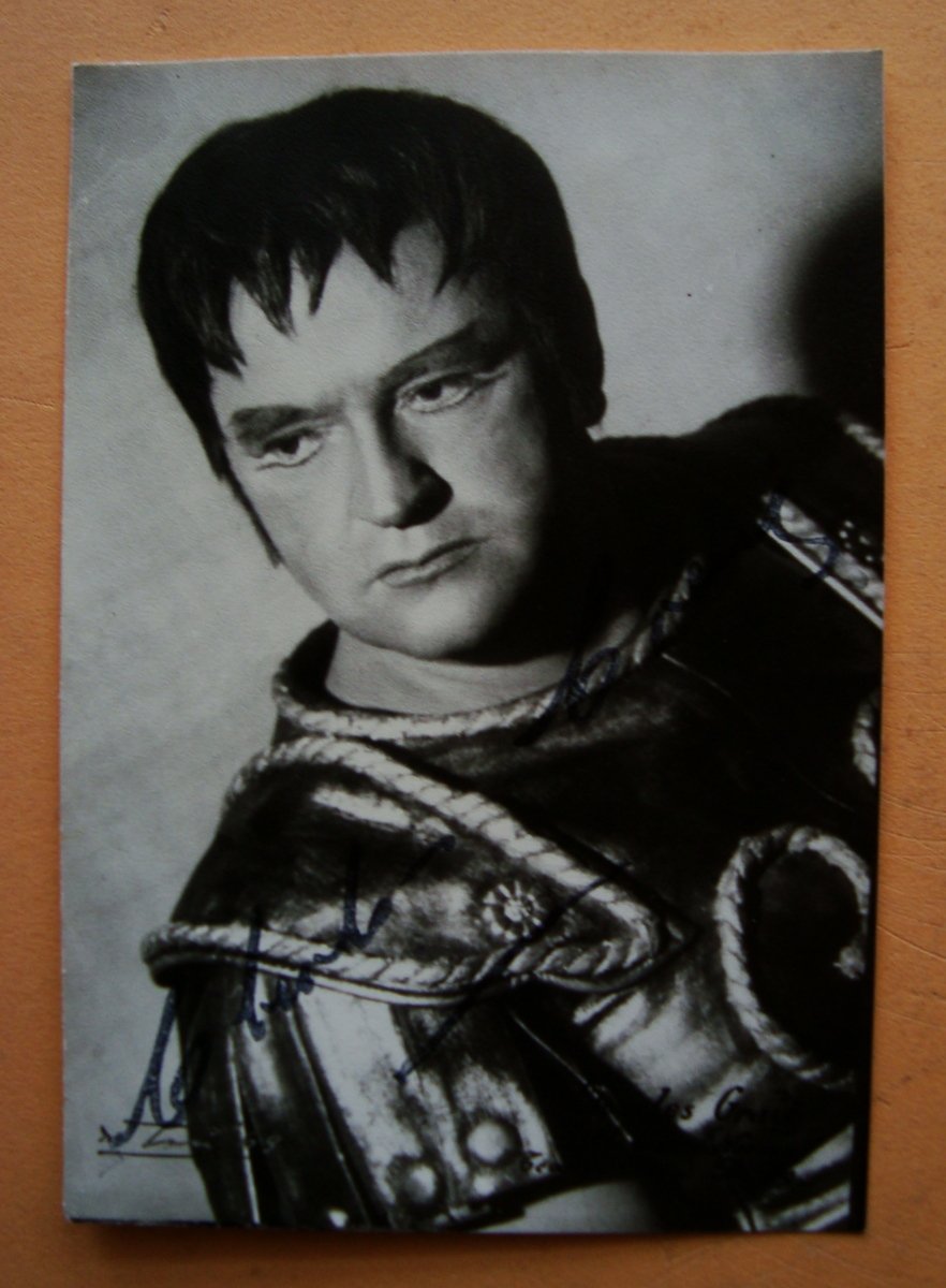 Autografo Charles Craig Tenore Pollione Norma Teatro | Immagine principale