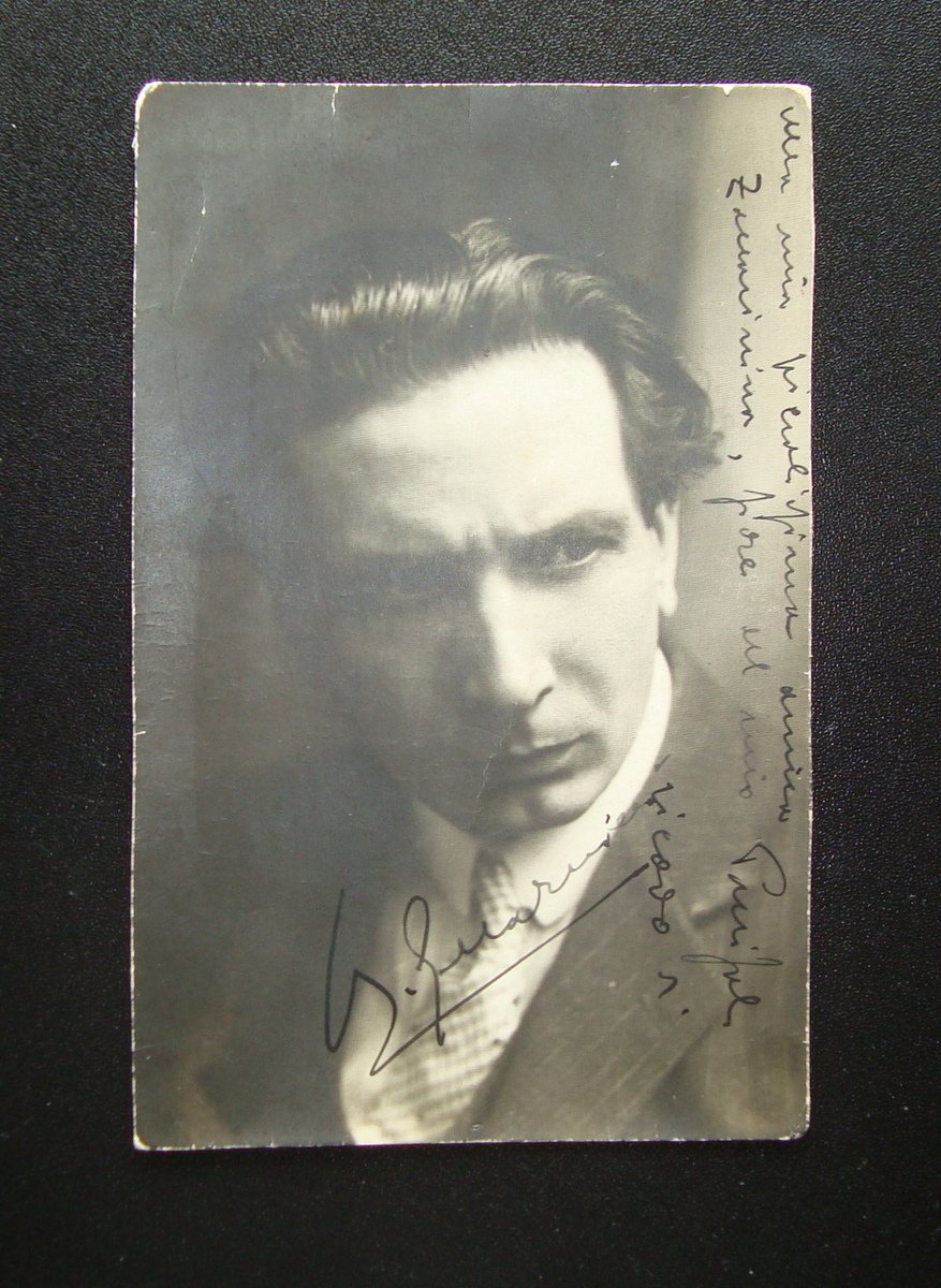Autografo dedica Guarnieri Antonio Direttore d'orchestra primi 900 | Immagine principale