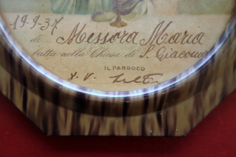 Autografo Don Zeno Saltini Nomadelfia Firma su Ricordo Prima Comunione … | Immagine Gallery 4