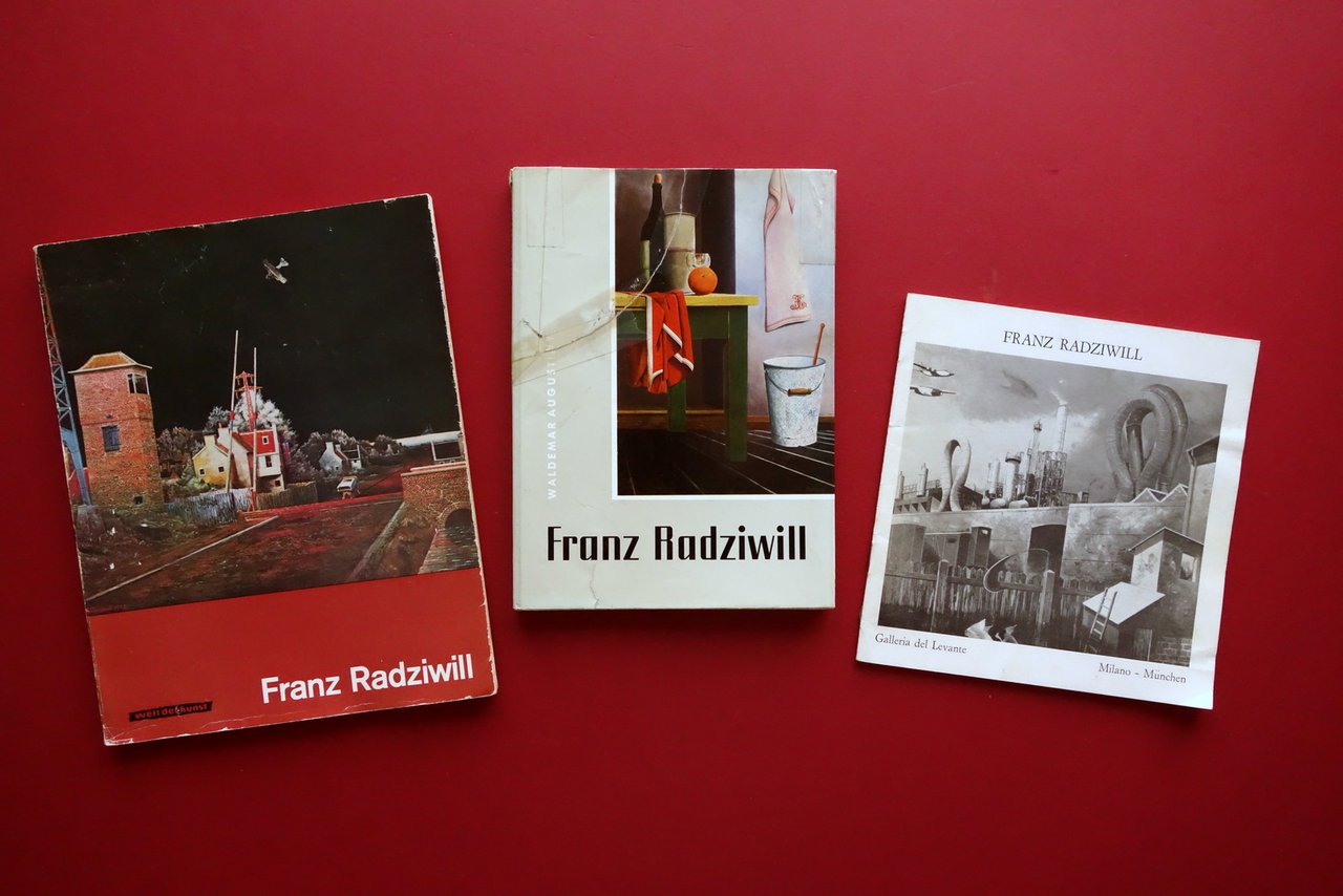 Autografo Franz Radziwill Dedica Catalogo 1964 Pittura Arte Degenerata Germania