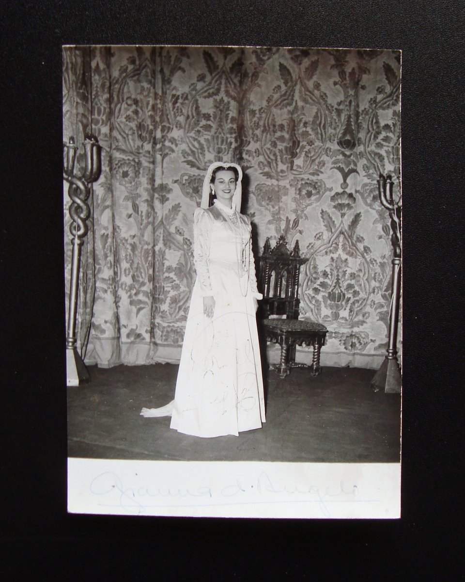 Autografo Gianna D'Angelo Soprano Foto Botti & Pincelli Lirica | Immagine principale