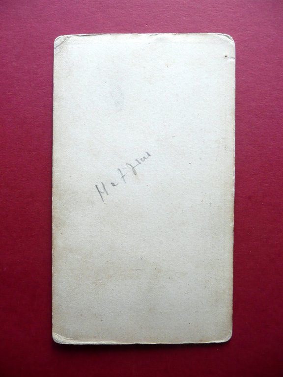 Autografo? Giuseppe Mazzini Fotografia Originale Carte de Visite Risorgimento