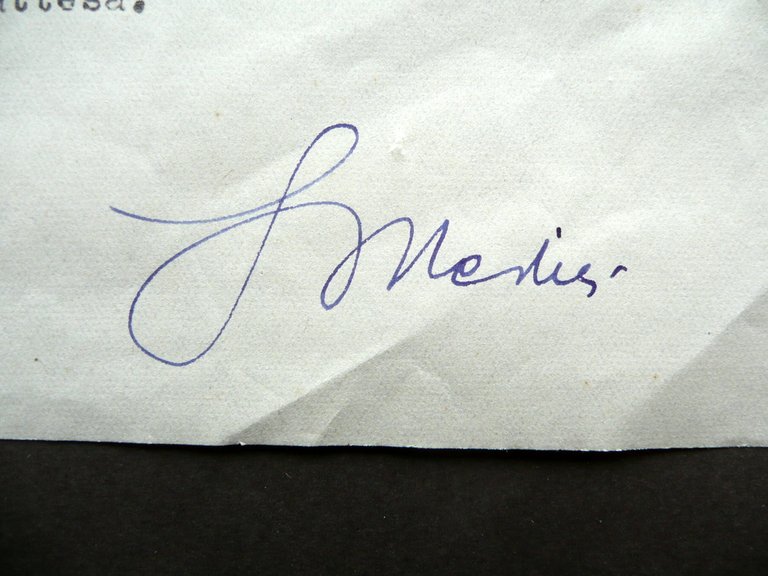 Autografo Giuseppe Medici Lettera Gazzetta di Modena Programma Rilancio | Immagine Gallery 2