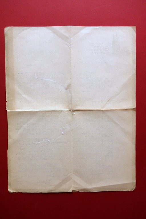 Autografo Guido Giannini Firenze Legatore di Libri Lettera Firma 1933 | Immagine Gallery 3