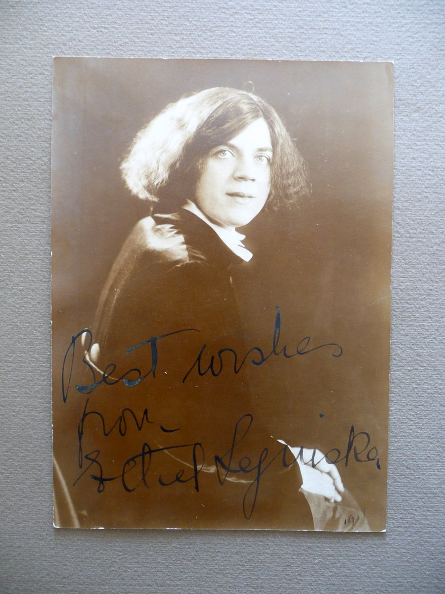 Autografo Hetel Leginska Fotografia Primo '900 Pianista Direttrice d'Orchestra | Immagine principale