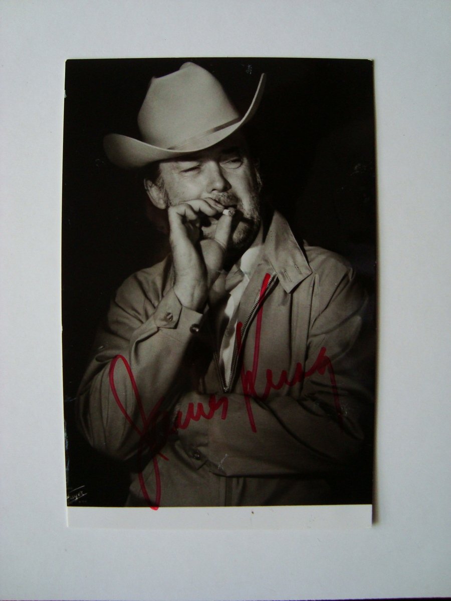 Autografo James King Tenore Foto Fayer Vienna Teatro
