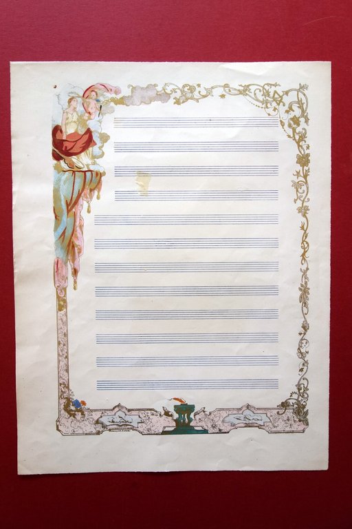 Autografo Johann Strauss Figlio Fotografia 14/10/1894 Dedica Firma Compositore