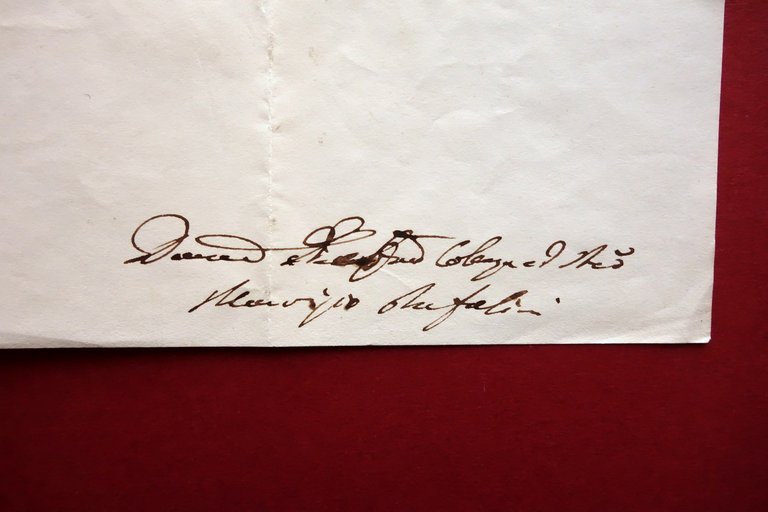 Autografo Maurizio Bufalini Lettera ForlÏ 5 Luglio 1867 Pellizzari Firenze