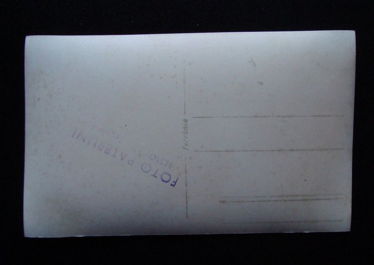 Autografo Piero Campolonghi Baritono Foto Paterlini anni 30 Piacenza Lirica