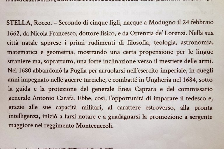 Autografo Stella Rocco Conte Nobile Lettera Vienna 1714 Modugno Militare | Immagine Gallery 4