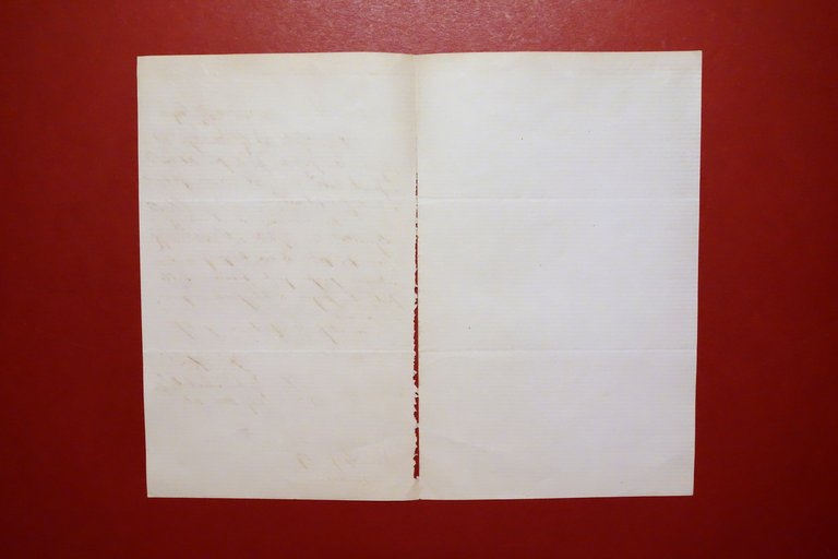 Autografo Vincenzo Vela Scultore Ligornetto Lettera Marchese Ala Ponzoni Milano | Immagine Gallery 2