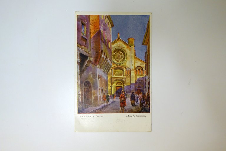 Autografo Virginia Reiter Cartolina 28/12/1928 Ringraziamento Teatro Modena | Immagine Gallery 2