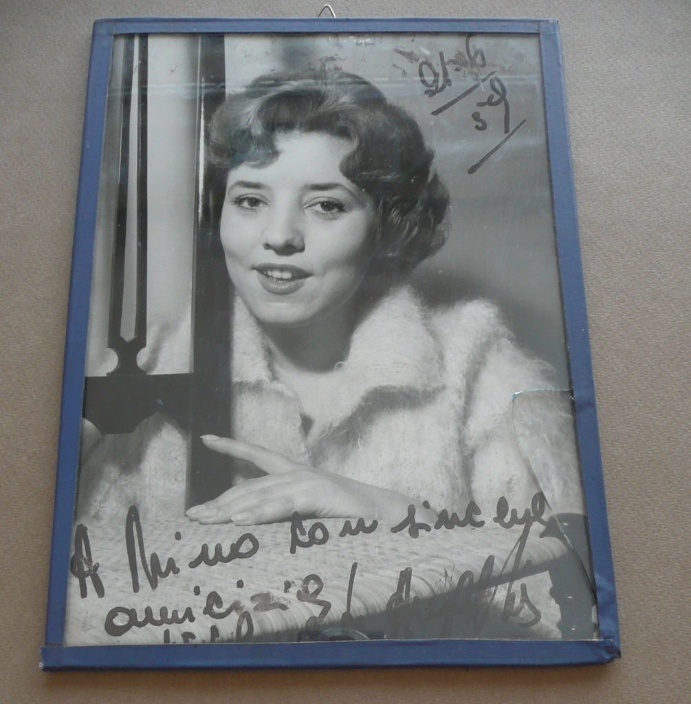 Autografo Wilma De Angelis Grande Fotografia Originale Musica Televisione 1959