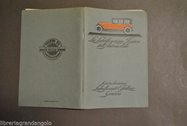 Automobili Auto Lubrificazione Pratica Motore Lubrificanti Foltzer Olio 1920 | Immagine principale