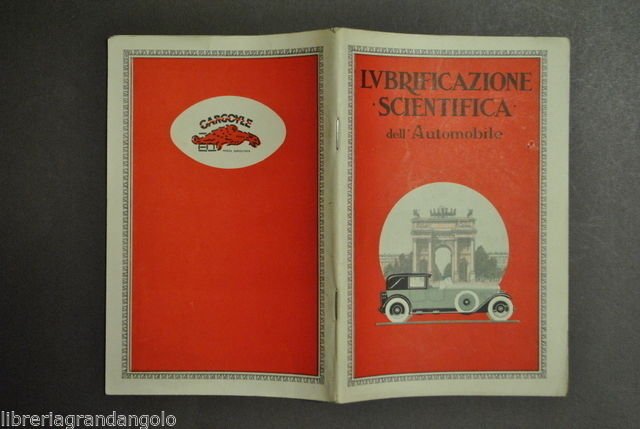 Automobili Auto Lubrificazione Scientifica Motore Istruzioni Fiat 501 1925