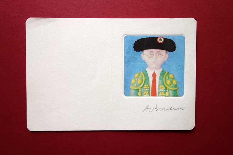 Autoritratti Firmati Antonio Botero 1981 Fotolitografia a 4 Colori Numerato | Immagine Gallery 1