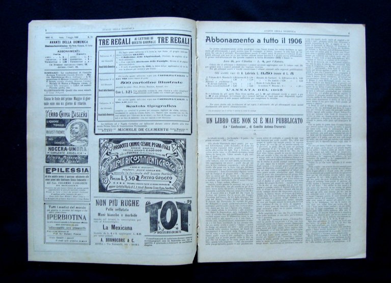 Avanti della Domenica Anno IV Numero 18 7 maggio 1906 …