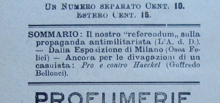 Avanti della Domenica Anno IV Numero 37 30 settembre 1906