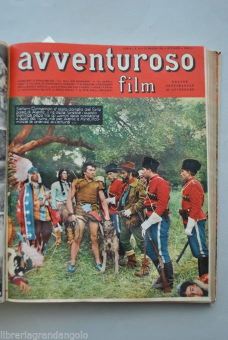 Avventuroso Film Riviste Settimanale Cinema Avventura Fotoromanzi Variet‡ 1951