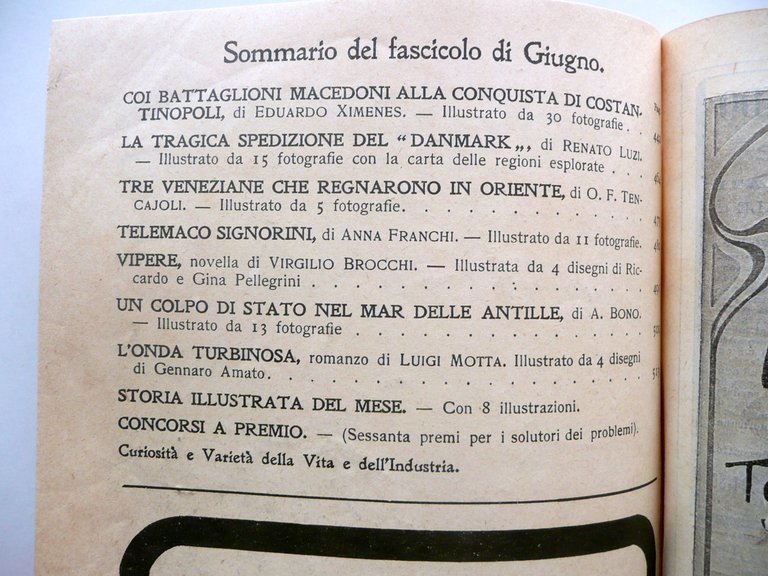Battaglioni Macedoni Costantinopoli Ximenes Il Secolo XX Giugno 1909 Nomellini