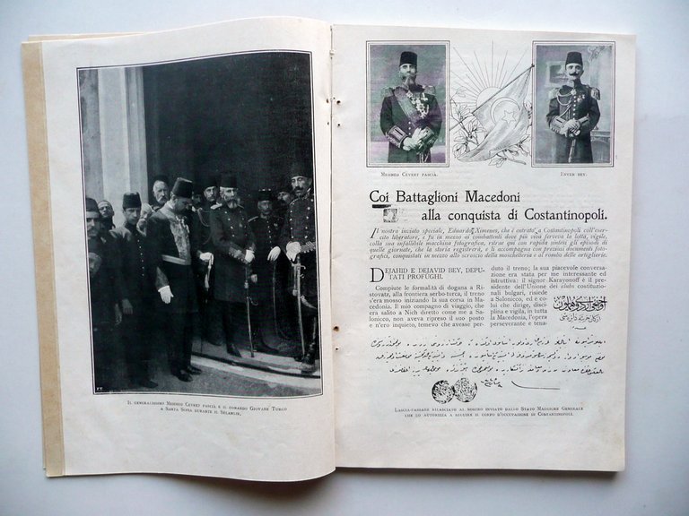 Battaglioni Macedoni Costantinopoli Ximenes Il Secolo XX Giugno 1909 Nomellini