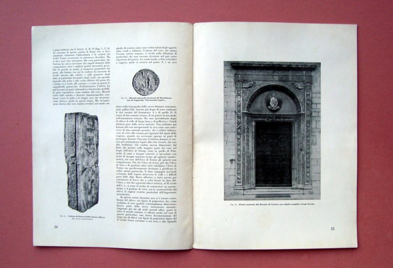 Bedinelli Goffredo Arco Imperiale Augusta Taurinorum Tip. Accame 1933