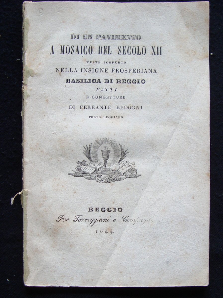 Bedogni Ferrante Basilica di Reggio Pavimento a Mosaico del secolo …