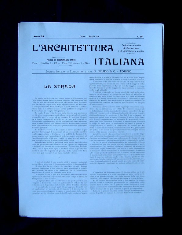 Bergamo Palazzo Giustizia Piacentini L'Architettura Italiana Anno XI n 10 1916