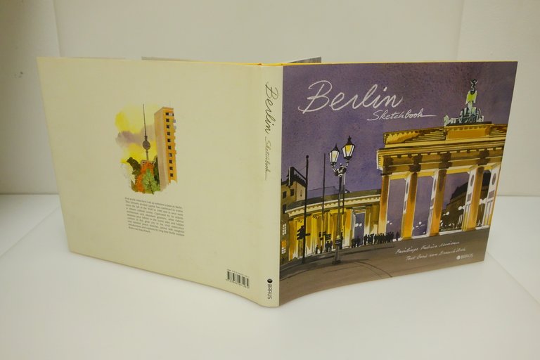 BERLINO BERLIN SKETCHBOOK PAINTINGS MOIREAU VON BRAUCHITSCH BRAUS ACQUERELLI