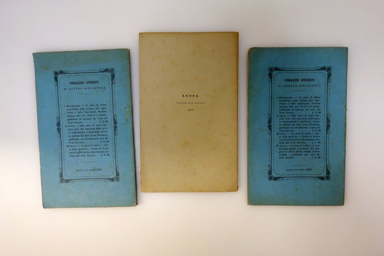 Biblioteca Abolizionista Pena di Morte 3 Fascicoli AA. VV. Tip. … | Immagine Gallery 2