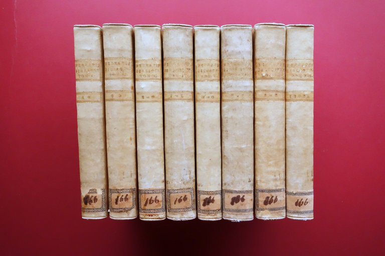 Biblioteca Canonica Juridica Moralis Theologica L.Ferraris Roma 1757-62 8 Volumi