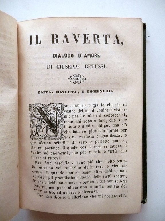 Biblioteca rara Il Raverta Giuseppe Betussi Giambattista Verci Daelli 1864 | Immagine Gallery 5