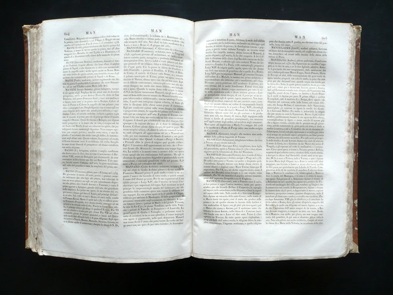 Biografia degli Artisti Dizionario Pittori Scultori Musici Santini Venezia 1852