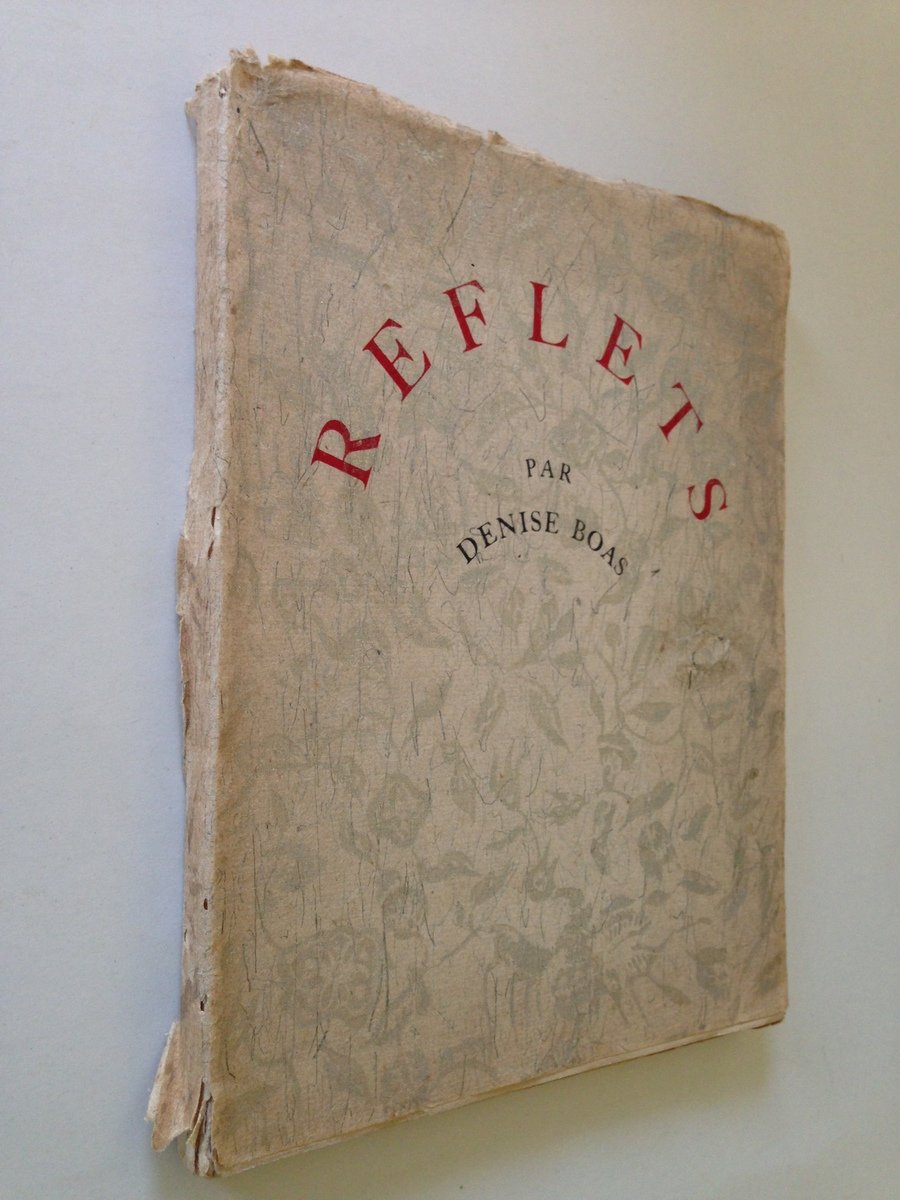 BOAS DENISE REFLETS PARIGI CLOS DU BELLOY 1934