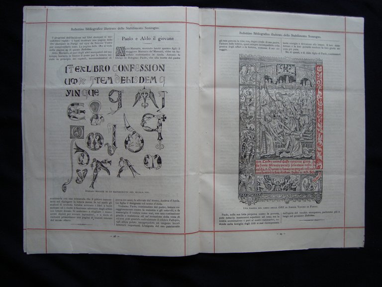 Bollettino bibliografico Sonzogno Milano Anno I N 4 1883 Aldo …