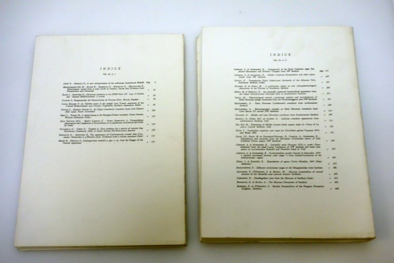 BOLLETTINO SOCIETA' PALEONTOLOGICA ITALIANA STEM ANNATA COMPLETA 1984 | Immagine Gallery 2