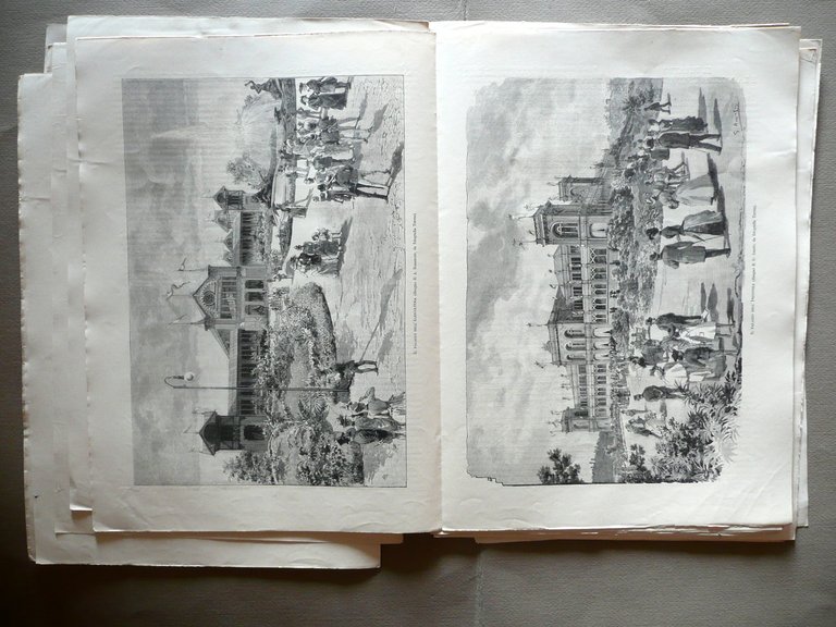 Bologna e le Sue Esposizioni Illustrazione Italiana Treves Milano 1888