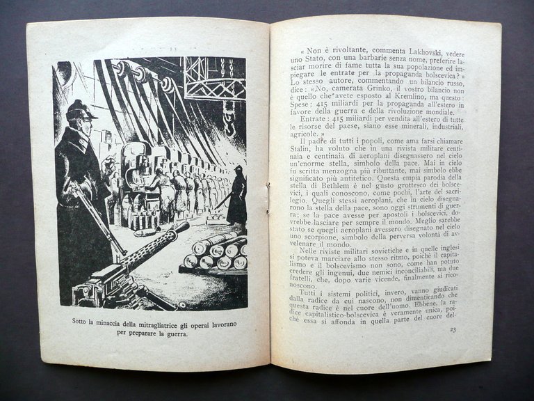 Bolscevismo Obbrobrio dell'Uomo A.R.L. Vallecchi Firenze 1941 WW2 Politica | Immagine Gallery 2