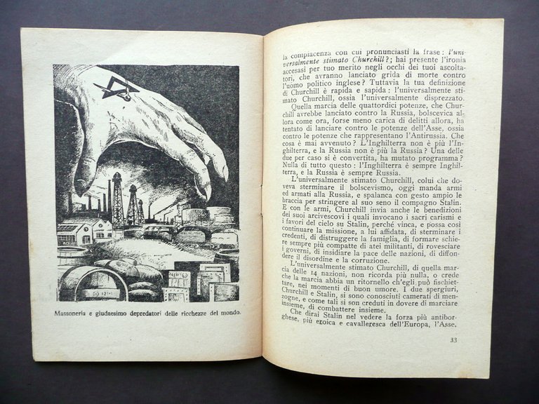 Bolscevismo Obbrobrio dell'Uomo A.R.L. Vallecchi Firenze 1941 WW2 Politica | Immagine Gallery 3