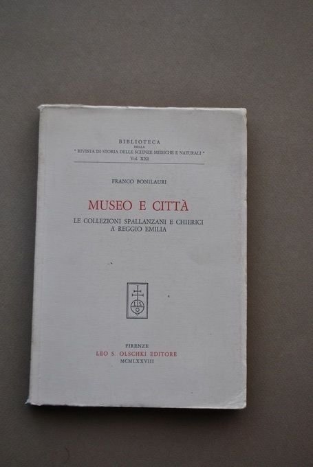Bonilauri Reggio Emilia Chierici Spallanzani Museologia Medicina Scienze 1978