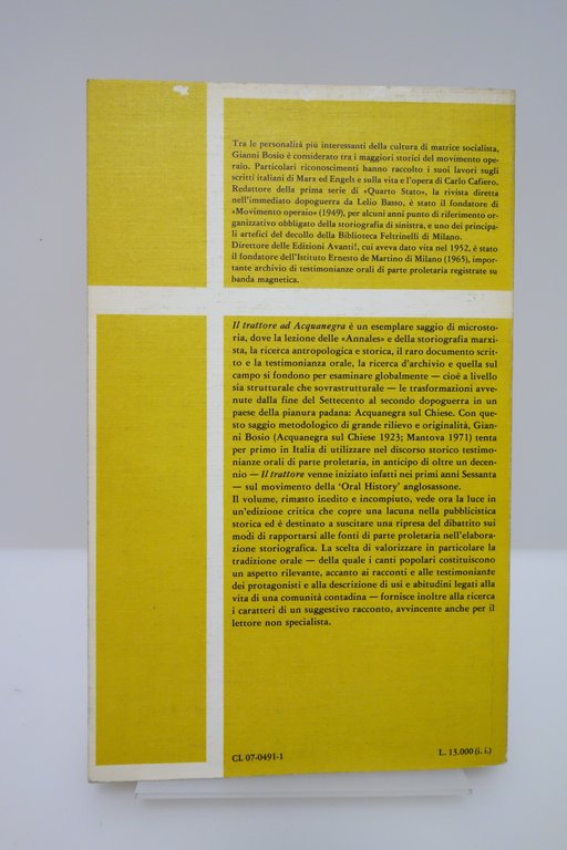 BOSIO IL TRATTORE AD ACQUANEGRA STORIA IN UNA COMUNITA' CONTADINA … | Immagine Gallery 2