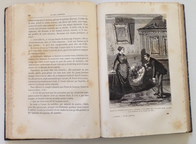 BOUVIER ALEXIS LE BEL ALPHONSE PARIGI MARPON ET FLAMMARION 1883