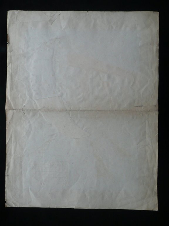 Bozzetto Manifesto Pubblicitario Pneumatici CEAT Tempera Firma Sprea Anni '50