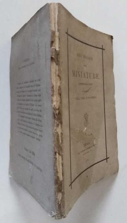 Breve Descrizione Delle Miniature Contenute nell'Album Torre di Solferino Imola