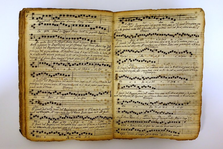 Breve Metodo per Apprendere il Canto Fermo Tettamanzi Copia Manoscritta …