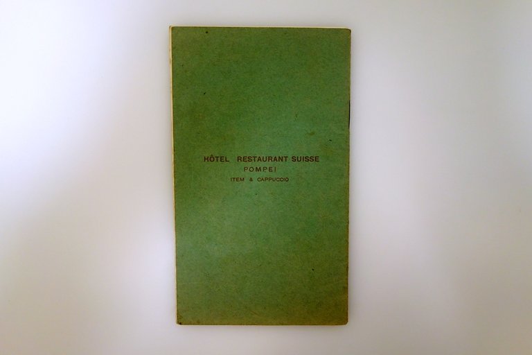 Brochure Libretto Hotel Isotta de Geneve Naples Hotel Napoli Pompei …