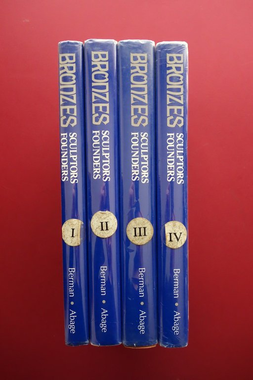 Bronzes Sculptors & Founders 1800-1930 Harold Berman ABAGE 1974-80 4 …