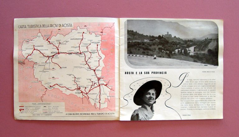 Brossura Aosta e la sua Provincia Enit 1938 | Immagine Gallery 2