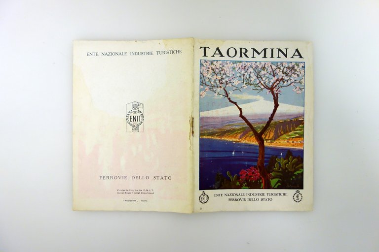 Brossura Turismo Sicilia Messina Taormina Teatro ENIT 1930 Testo in … | Immagine Gallery 2