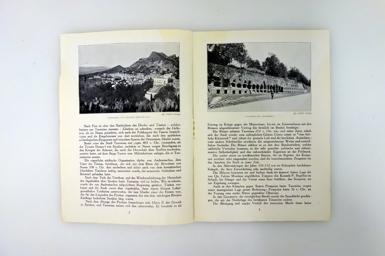 Brossura Turismo Sicilia Messina Taormina Teatro ENIT 1930 Testo in … | Immagine Gallery 3